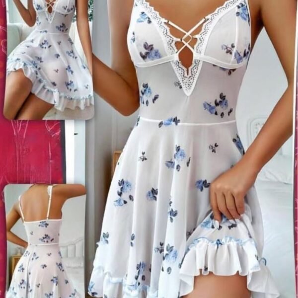 Misty Bloom Babydoll Chemise