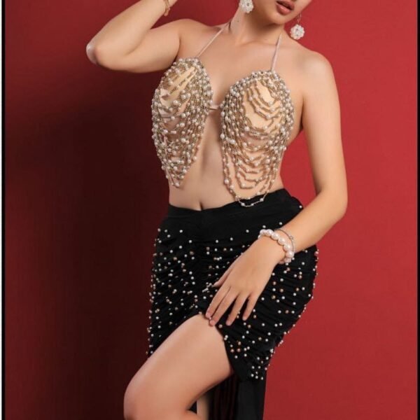 Opulent Pearl & Beadwork Performance Ensemble