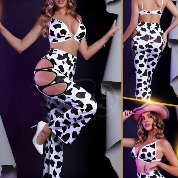 Wild West Cow Print 2-Piece Set
