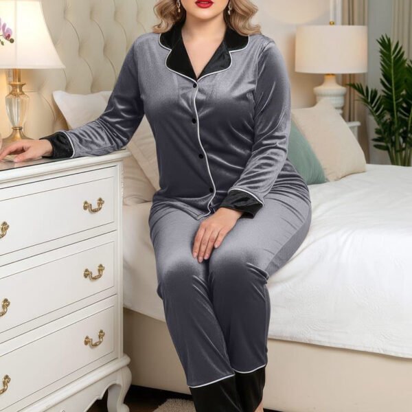 Elegant Velvet Pajama Set