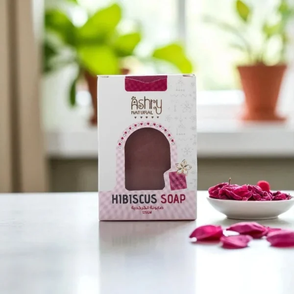 صابونة الكركديه – Hibiscus soap