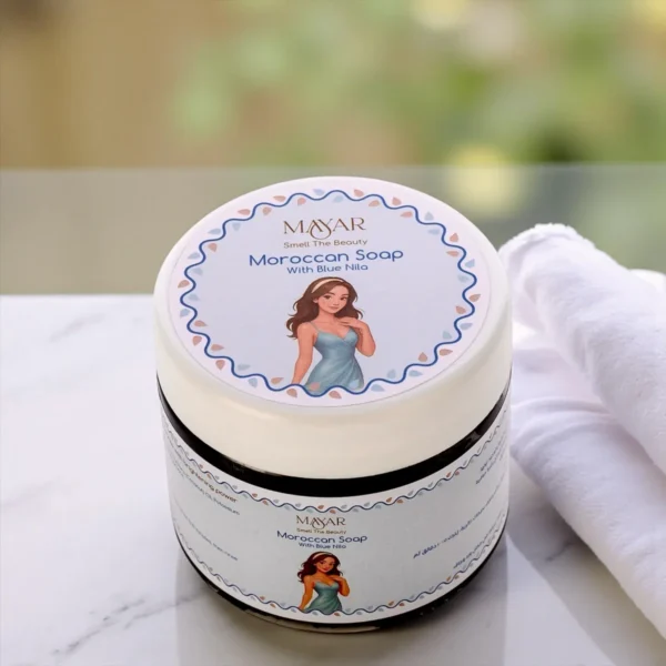 Moroccan Soap – Blue Nila