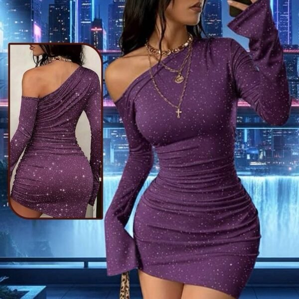 Sparkly Bodycon Mini Dress