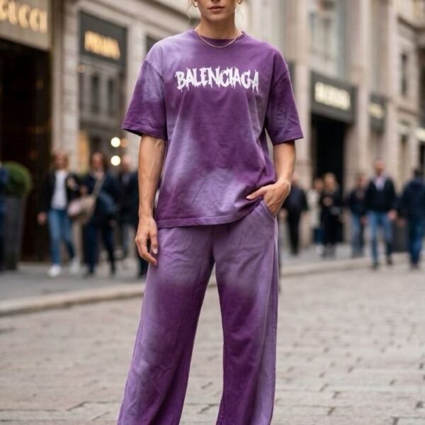 Premium Acid-Wash Oversized Loungewear Set