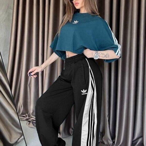 Women’s Sporty Wide-Leg Tracksuit