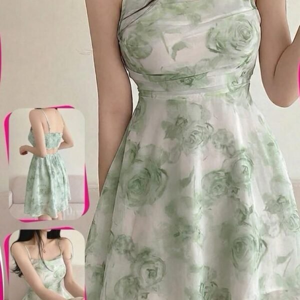 Enchanted Garden Floral Mini Dress