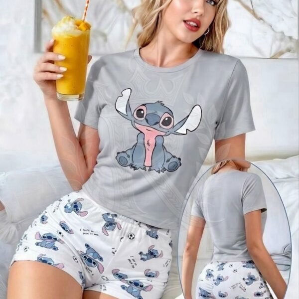 Stitch Character Two-Piece Loungewear Set