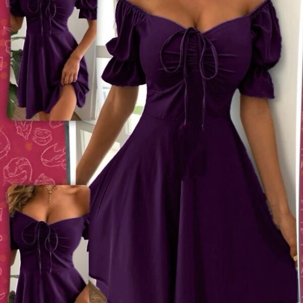 Enchanting Off-the-Shoulder Mini Dress
